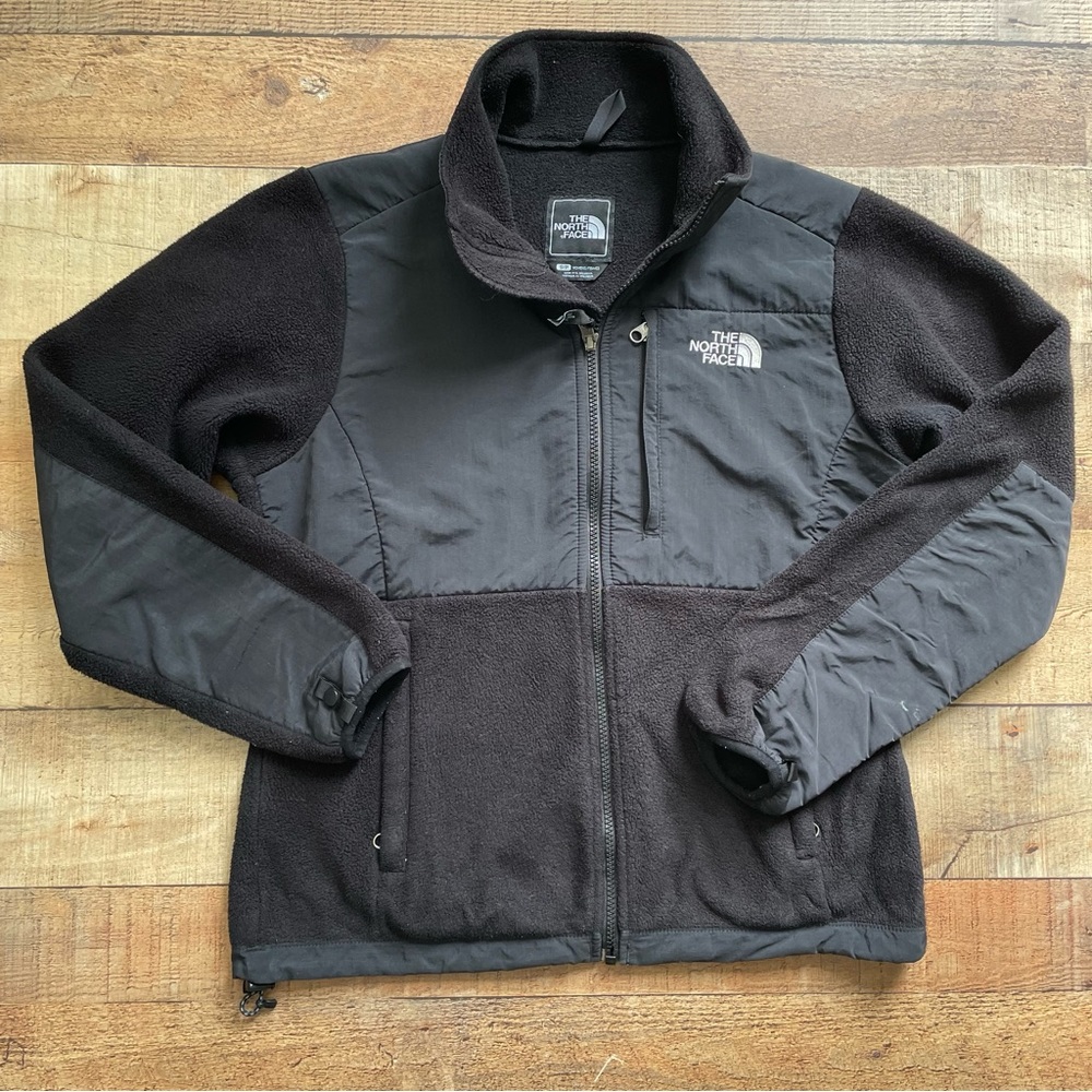 The North Face Full Zip Fleece Teddy Jacket BLACK Womens Small